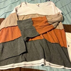Multi colored top